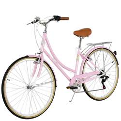 Bici vintage mujer cesta y luz